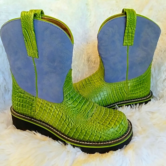 Ariat | Shoes | New Ariat Fatbaby Lime 